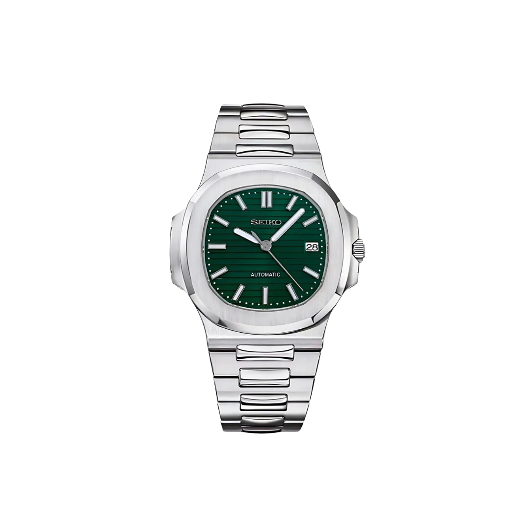 SEIKO MOD NAUTILUS EMERALD MEN'S WATCH - HIKARI