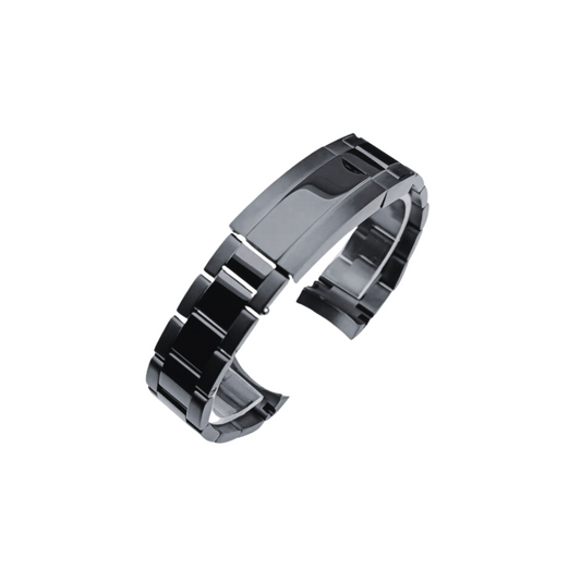 Sleek Black Oyster Bracelet
