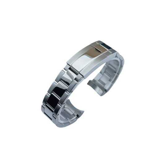 Silver Oyster Steel Strap