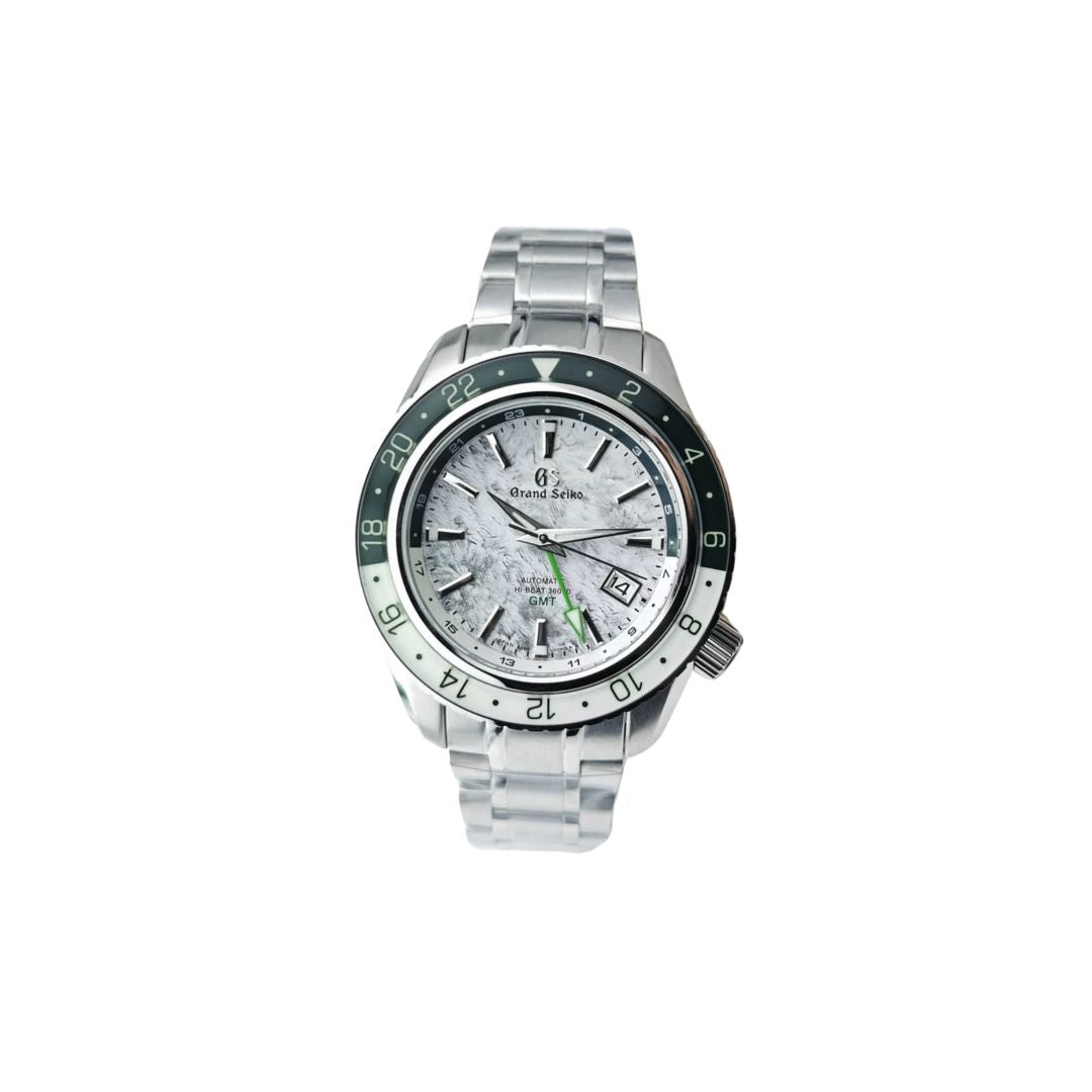 GRAND SEIKO MOD GMT SPORTS METEOR WHITE MENS WATCH
