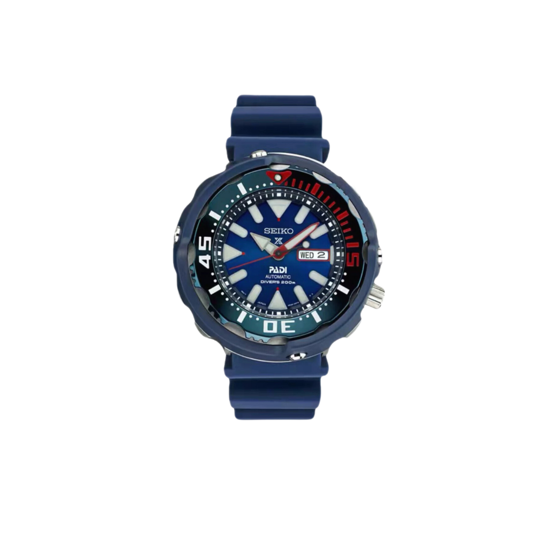 Seiko Prospex Diver Watch Tuna Blue Mod SRPA83J1 (PADI) - HIKARI