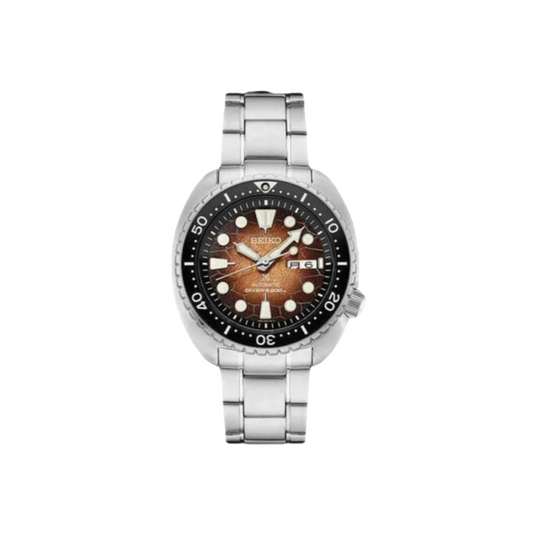 Seiko Prospex Diver Watch brown MEN'S WATCH with brown Dial and Steel Bracelet