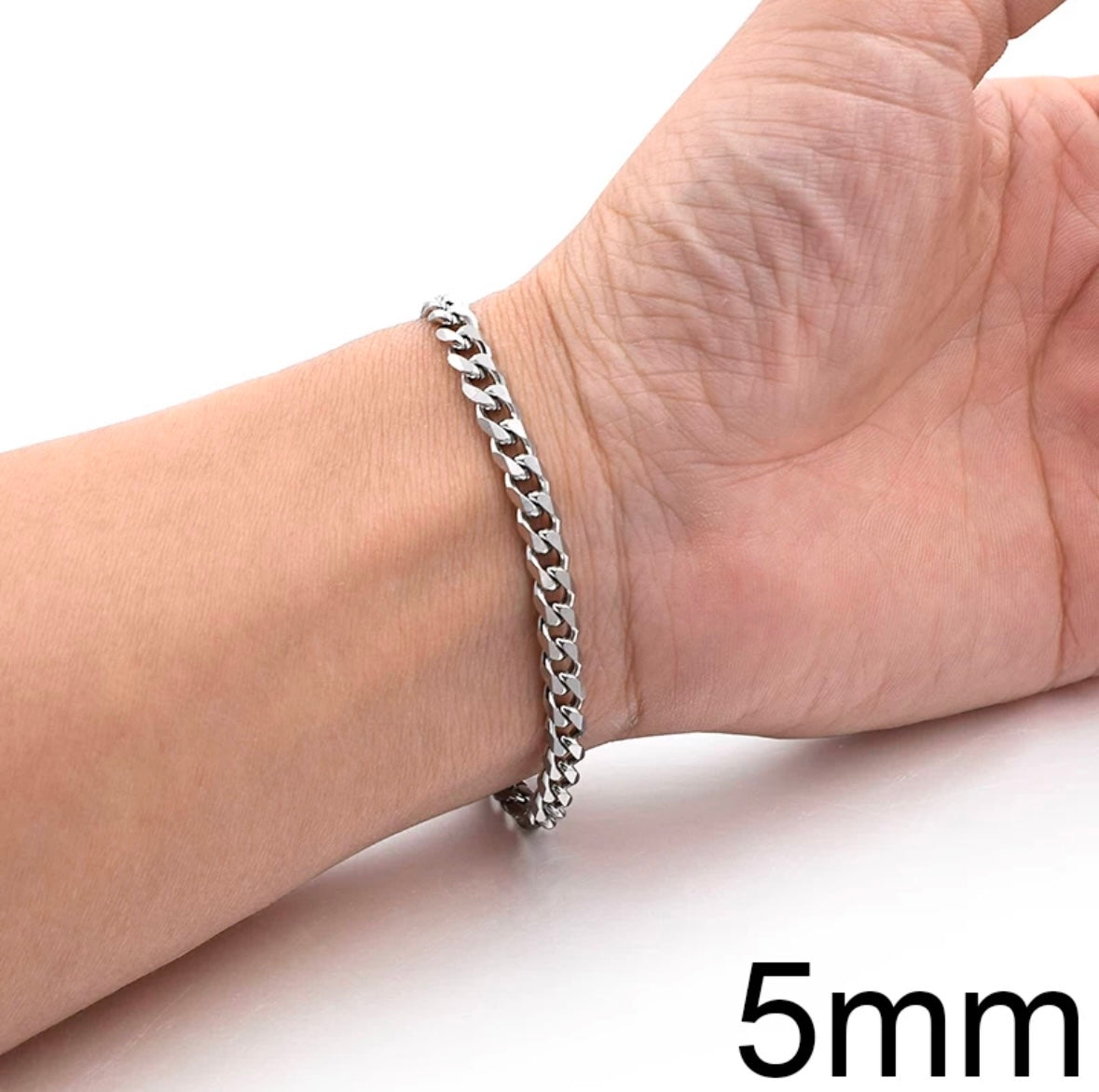 Silver Chain Bracelet - HIKARI