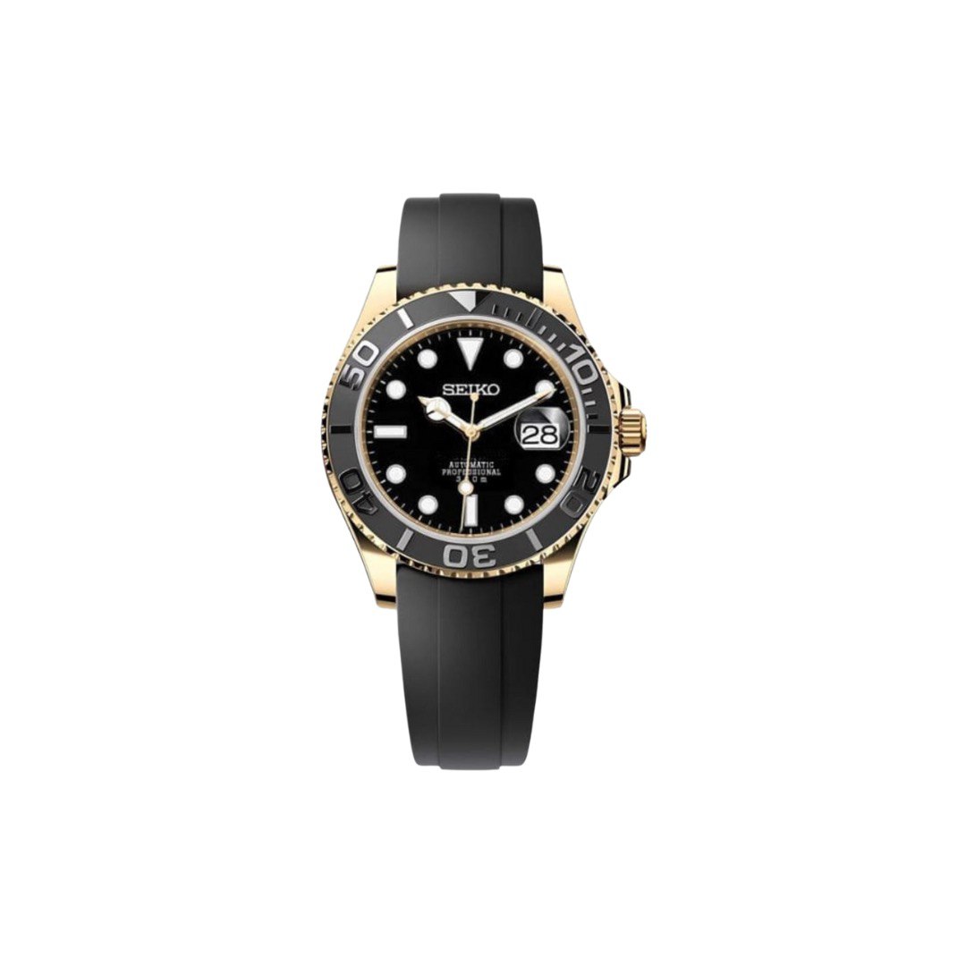 SEIKO YELLOW GOLD YACHTMASTER MOD - HIKARI